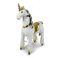 Jucărie de călărit MY PONY - Unicorn, Auriu Curcubeu (vârsta 4 - 10 ani)