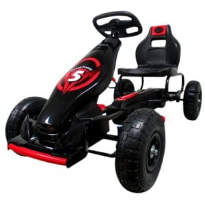 Kart cu pedale Gokart, 4-10 ani, roti gonflabile, G8 R-Sport - Rosu Kart cu pedale ROLLZONE