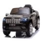 Mașinuță electrică Jeep Grand Cherokee - Negru (modul muzică, scaun piele, roți cauciuc)